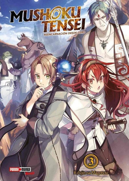 Mushoku Tensei Reencarnación desde cero 03 (Novela)
